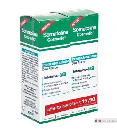 Somatoline Ipersudorazione Deo Roll-on Intensivo-RP 2x40ml Duo Pack