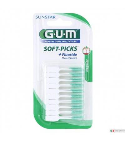 Sunstar GUM Soft-Picks +Fluoride Scovolini REGULAR