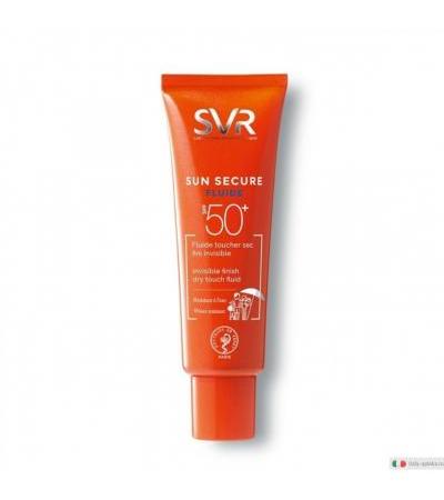 SVR Sun Secure Fluido SPF50+ protezione solare per pelli sensibili 50ml