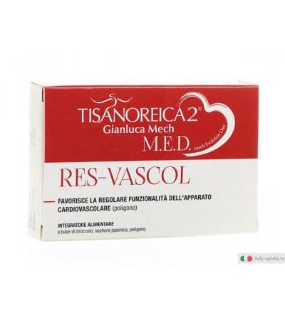 Tisanoreica 2 MED RES-VASCOL integratore per l'apparato cardiovascolare 30 capsule