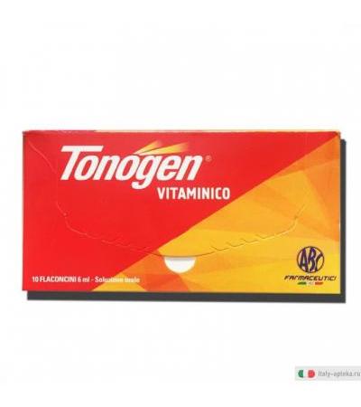 Tonogen Vitaminico 10 flaconcini da 6ml