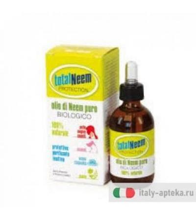 Total Neem Protection Olio di Neem Puro utile per cute unghie e capelli 50ml