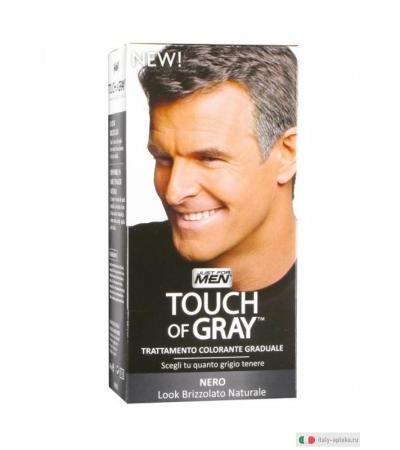 Trattamento colorante graduale per uomo Touch of gray NERO
