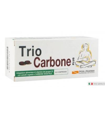 Trio Carbone Plus contro i fastidiosi gonfiori intestinali 40 compresse