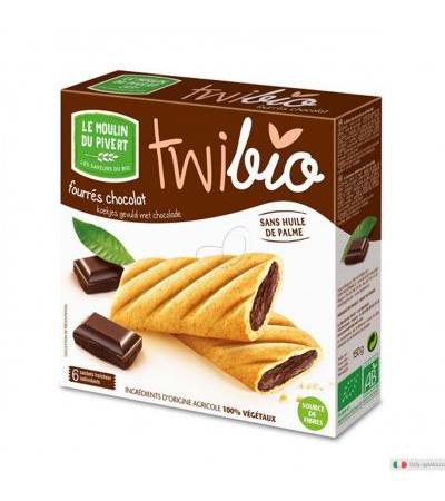 Twibio - Biscotti ripieni di marmellata di cioccolato 150g