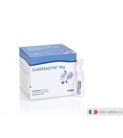 Unda Gammadyn MG Medicinale Omeopatico 30 fiale orali