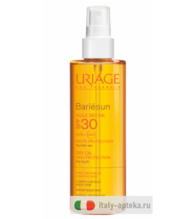 Uriage Bariésun SPF30 Olio secco protezione alta 200ml