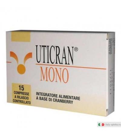 UTICRAN Mono integratore di Cranberry 15 compresse