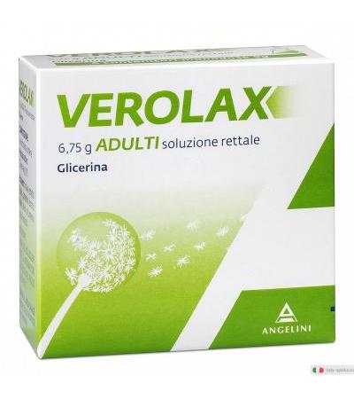 Verolax Adulti Soluzione Rettale 6 Clismi 6,75g