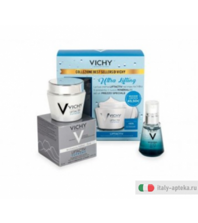Vichy Cofanetto collezione best sellers Liftactiv trattamento anti-rughe 75ml +Minéral 89 30ml