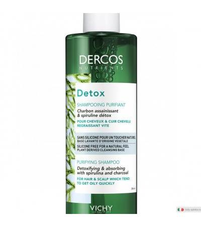 Vichy Dercos Nutrients Shampoo Detox Capelli Grassi 250ml
