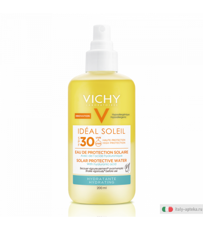 Vichy Idéal Soleil Acqua Solare protettiva SPF30 idratante viso e corpo spray 200ml