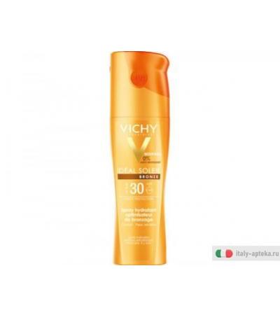 Vichy Idéal Soleil Bronze SPF30 Spray idratante ottimizzatore di abbronzatura 200ml