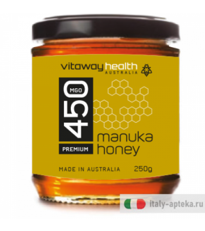 Vitaway Miele di Manuka australiano 450MGO benessere fisico 150g