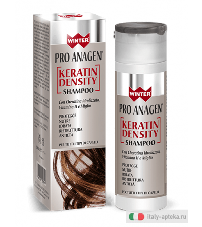 Winter Pro Anagen Keratin Density Shampoo con cheratina 200ml