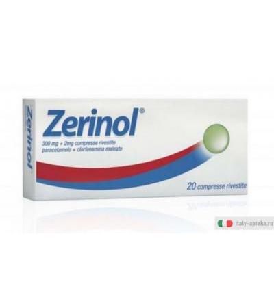 Zerinol 20 compresse 300mg+2mg