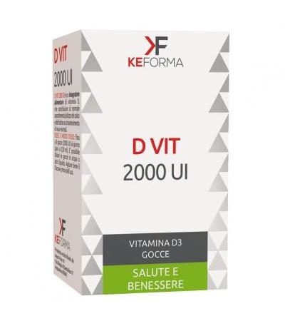 KEFORMA D VIT 2000 UI Vitamina D3 in gocce