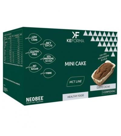 KEFORMA MCT MINI CAKE 3 confezioni da 30 gr