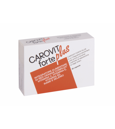 Carovit Forte Plus - Integratore Abbronzatura da 30 Capsule