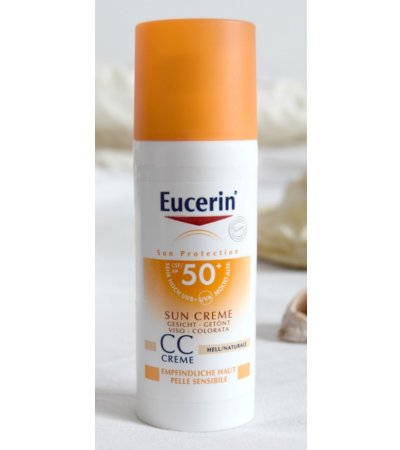 Eucerin Sun CC Crema Viso colorata SP50+ 50ml