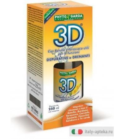 3D DRENANTE DEPURATIVO 250ML
