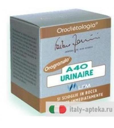 A40 URINAIRE OROGRANULI 16G
