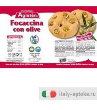 AGLUTEN FOCACCINA OLIVE 100G