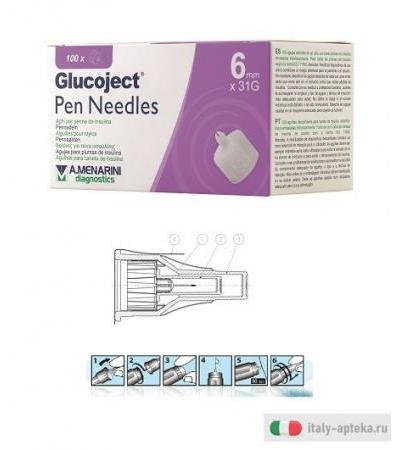 AGO GLUCOJECT PENNA 6MM G31