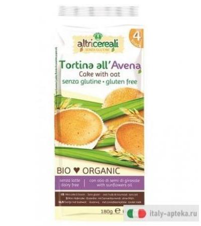 ALTRICEREALI TORTINA AVENA180G