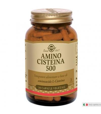 Amino Cisteina 500 Solgar 30 Capsule