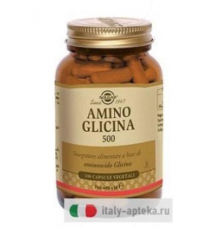 Amino Glicina 500 100 Capsule Vegetali