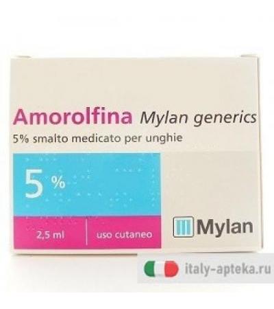 Amorolfina Mylan Smalto 2,5ml 5%