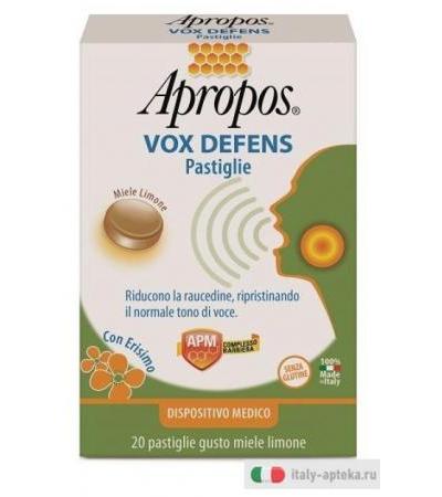 APROPOS VOX DEFENS MIELE LIMON