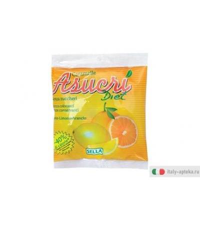 Asucrì Caramelle Arancia E Limone 40g