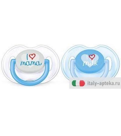 Avent Succhietto Love 0-6 Mesi Maschio