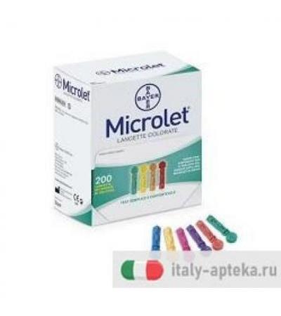 Bayer Microlet Lancets 25 Lancette