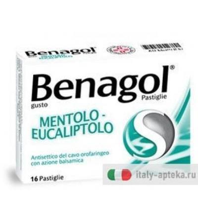 Benagol Aroma Mentolo-Eucaliptolo 16 pastiglie