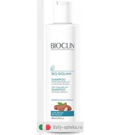Bioclin Bio Squam Shampoo Forfora Secca 200ml