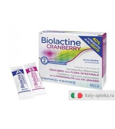 Biolactine Cranberry 10+10 Bustine