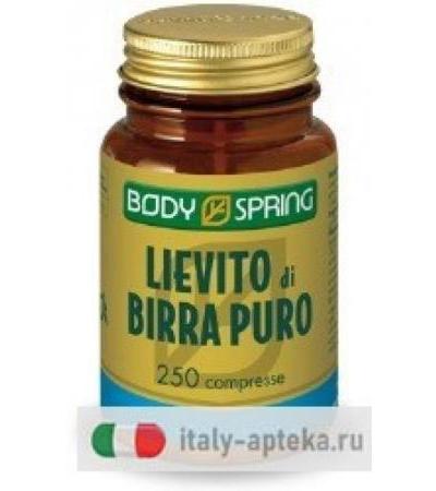 Body Spring Lievito Di Birra Puro 250 Compresse