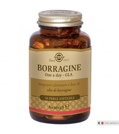 Borragine One a Day GLA Solgar 30 Perle