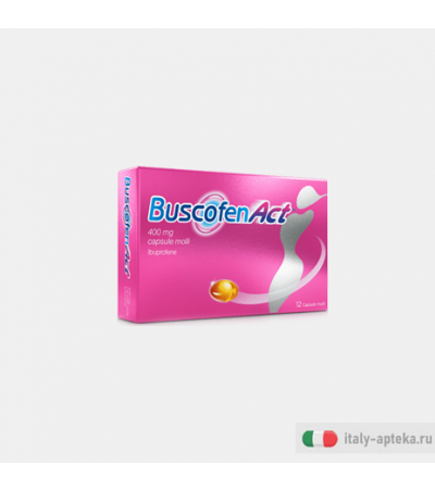 Buscofen Act 12 capsule 400 mg