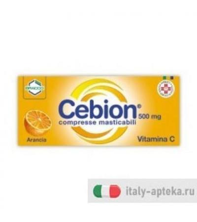 Cebion 500mg - 20 compresse masticabili gusto Arancia