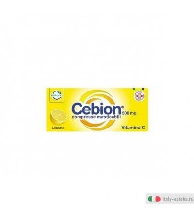 Cebion 500mg - 20 compresse masticabili gusto Limone