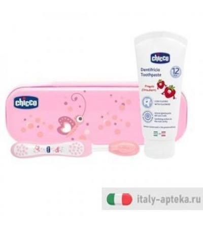 CH SET DENTALE ROSA FLUORO