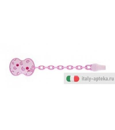 Chicco Clip Catenella Rosa