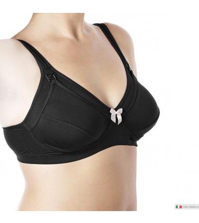 Chicco Reggiseno Gravidanza Antistress Microfibra Nero Misura 3C