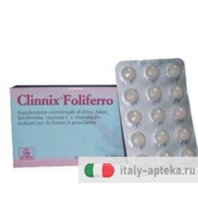 CLINNIX FOLIFERRO 30CPR
