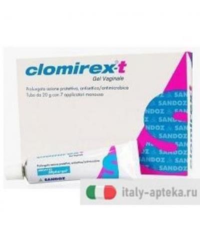 Clomirex T 0,25% Gel Vaginale  7 Applicatori Monouso