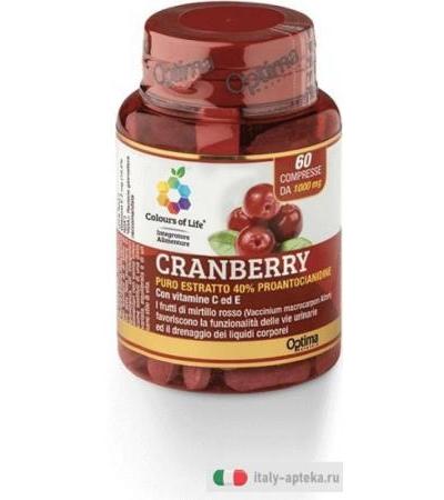 COLOURS OF LIFE CRANBERRY60CPR